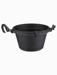 Cultuurpot Elho Green Basics Hangschaal Living Black