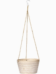 Fibrics Bamboo Hanging Basket Rib Sand (per 12 st.)