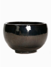 Plain Bowl Metal Glaze